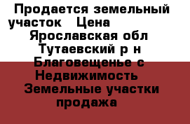 Продается земельный участок › Цена ­ 2 300 000 - Ярославская обл., Тутаевский р-н, Благовещенье с. Недвижимость » Земельные участки продажа   